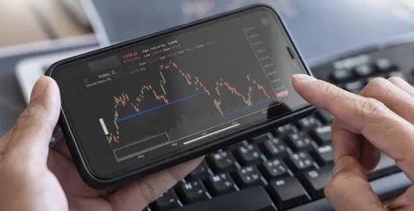 AustrivonTechPro mobile interface providing real-time data visualization and market tracking on the go.