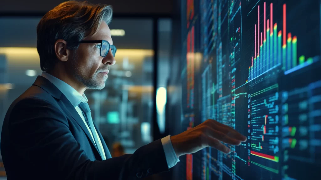 Professional analyst utilizing AustrivonTechPro tools to track bitcoin whales and institutional market movements.